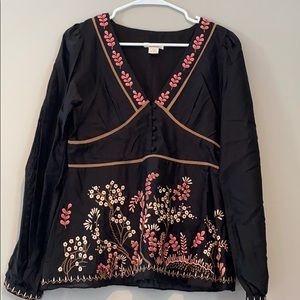 NWOT Sundance Peasant Blouse